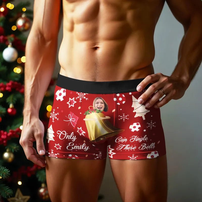 mens underwear personalized face photo personal style gift for boyfriend