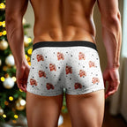 personalized face and name mens underwear custom design gift for boyfriend