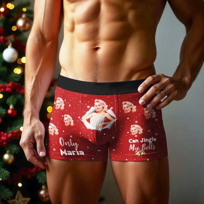 mens underwear personalized face and name personal style gift for boyfriend