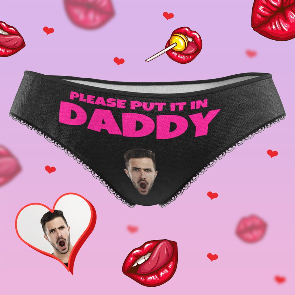 gifts for wife Eternal Love - Unique Memento - Face Panties Custom Women's Underwear Valentine's Day Gift - gifts for wife -