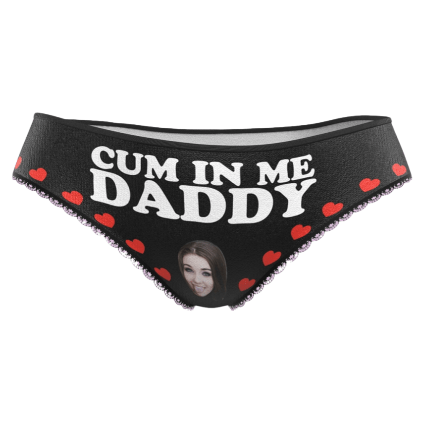 gifts for wife Eternal Love - Unique Memento - Face Panties with Naughty Text Custom Women's Underwear Valentine's Day Gift -