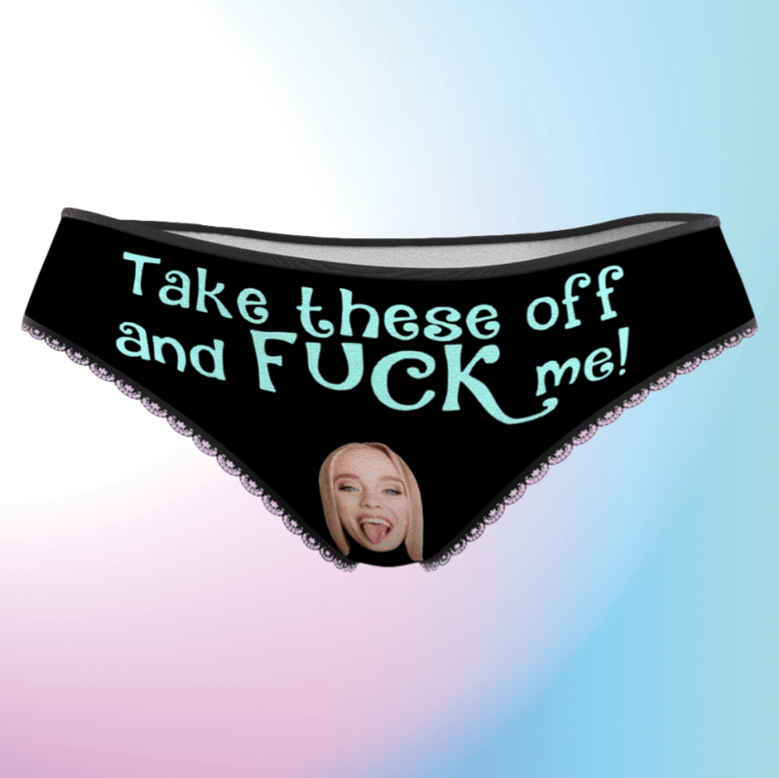 gifts for wife Love Her Always - Personalized Keepsake - Face Playful Adult Panties Custom Women's Underwear Valentine's Day