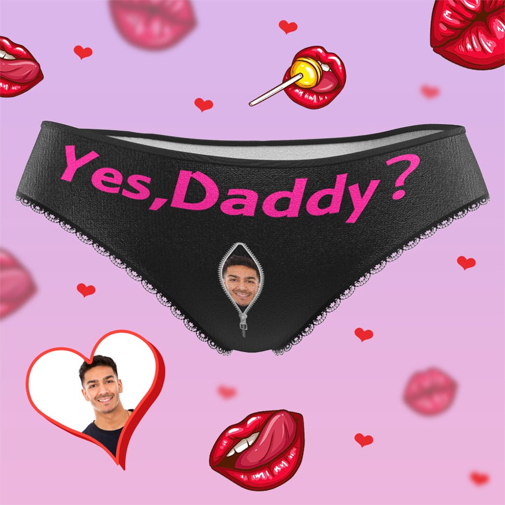 gifts for wife Cherish Every Moment - Custom Decor - Face Sexy Panties Custom Women's Underwear Valentine's Day Gift - gifts