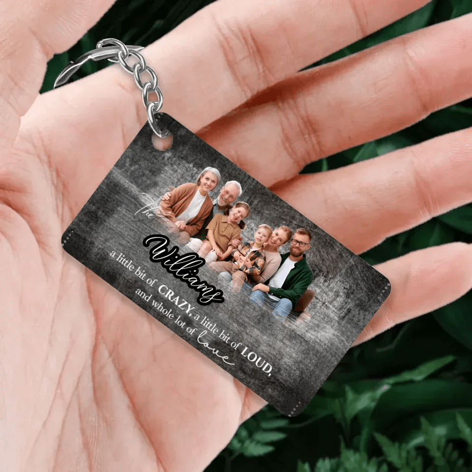 Personalized Family Photo - Portrait Canvas - Best Family Gift For Home Acrylic Keychain 736330 - DiyGiftly