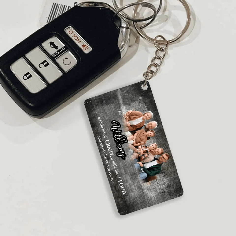 Personalized Family Photo - Portrait Canvas - Best Family Gift For Home Acrylic Keychain 736330 - DiyGiftly