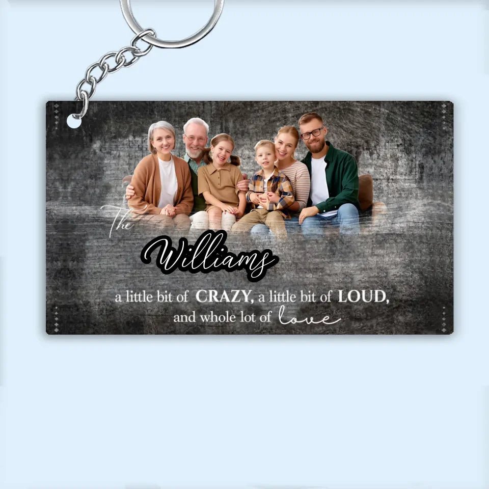Personalized Family Photo - Portrait Canvas - Best Family Gift For Home Acrylic Keychain 736330 - DiyGiftly