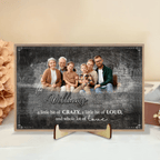 Personalized Family Photo - Portrait Wooden Plaque - Best Family Gift For Home Wall Art Decor 709200 - DiyGiftly