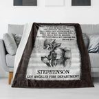Personalized Firefighter Prayer Customized Blanket 750599 - M - DiyGiftly