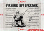Personalized Fishing Life Lessons Poster - Gift For Fishing Lovers 746184 - 746198 - DiyGiftly