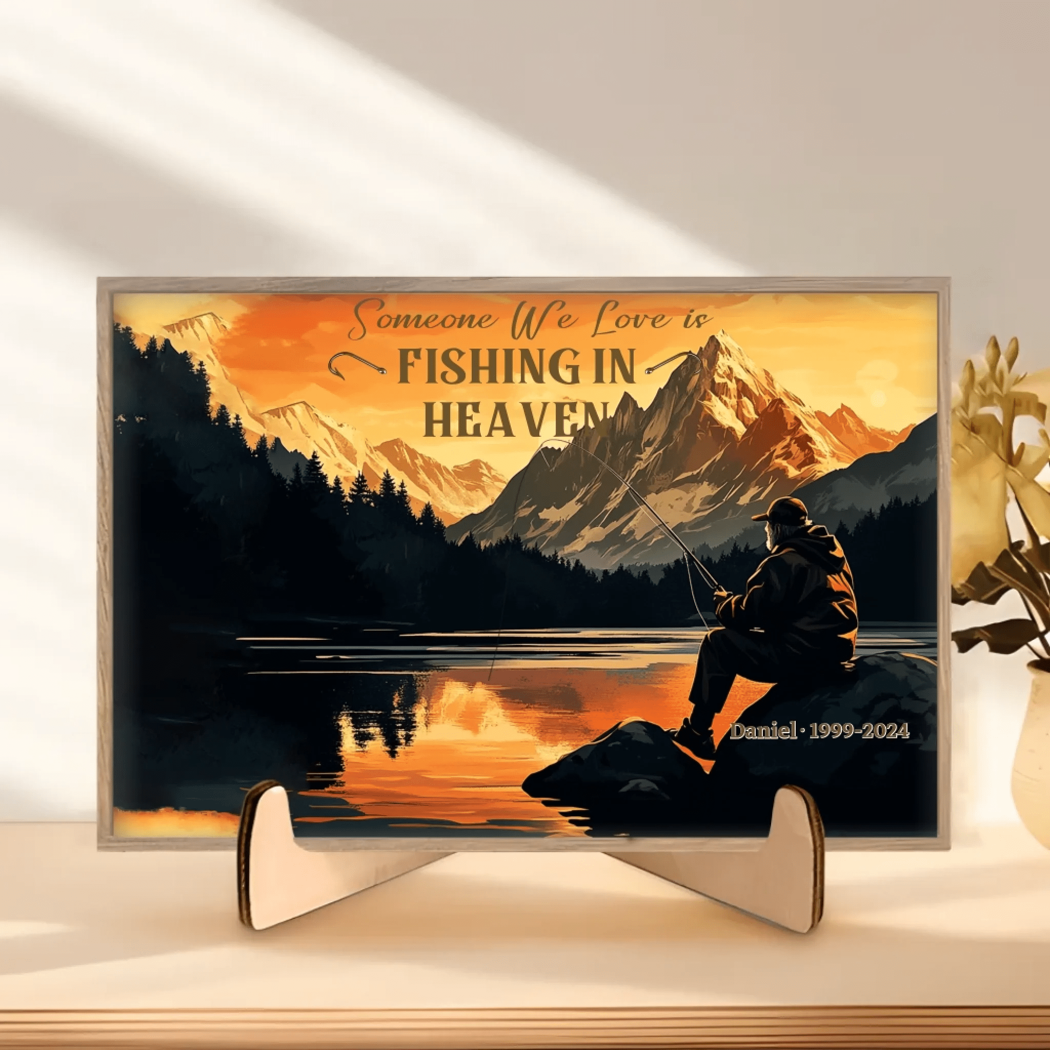 Personalized Fishing To You - Custom Wooden Plaque - Birthday Gift For Fisher, Fishing Lovers 730751 - DiyGiftly