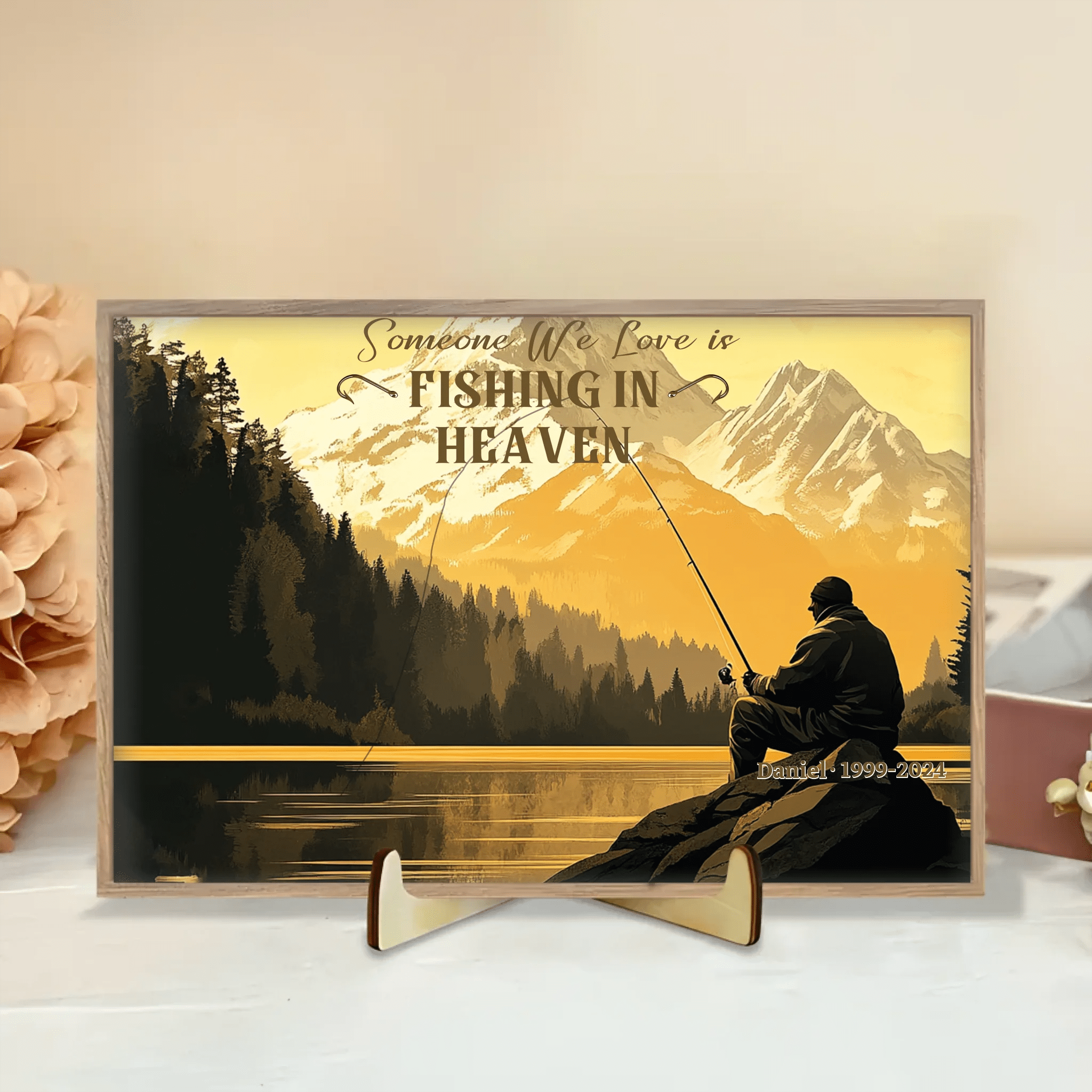 Personalized Fishing To You - Custom Wooden Plaque - Birthday Gift For Fisher, Fishing Lovers 730751 - DiyGiftly