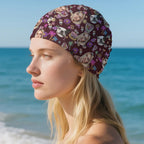 Personalized Flamingo Dolphin Bouquet 1 - 3 Face Photos Comfortable Swim Cap Swimming Accessories Birthday Gift for Men Women Adults 72617216 - DiyGiftly