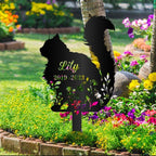 Personalized Fluffy Cat Memorial Pile Custom Pet Grave Marker Outdoor Garden Memorial Decoration 18197504 - DiyGiftly