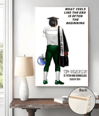 Personalized football graduation gift football team gifts teammate gift football player print Senior Football Gift Senior Night 737910 - 738632 - DiyGiftly