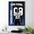 Personalized Football Life Lessons Poster - Gift For Football Lovers 749873 - 749941 - DiyGiftly