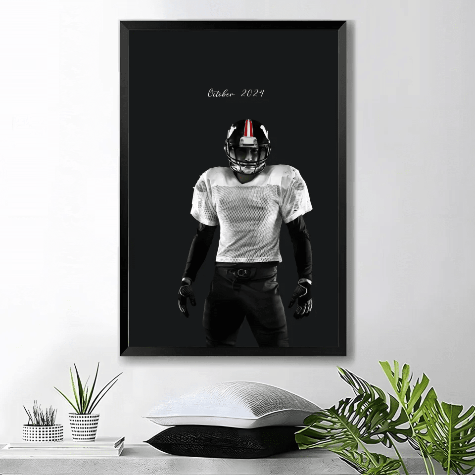 Personalized Football Life Lessons Poster - Gift For Football Lovers 749873 - 749941 - DiyGiftly