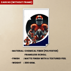 Personalized Football Senior Posters , High School Senior Poster 749870 - DiyGiftly