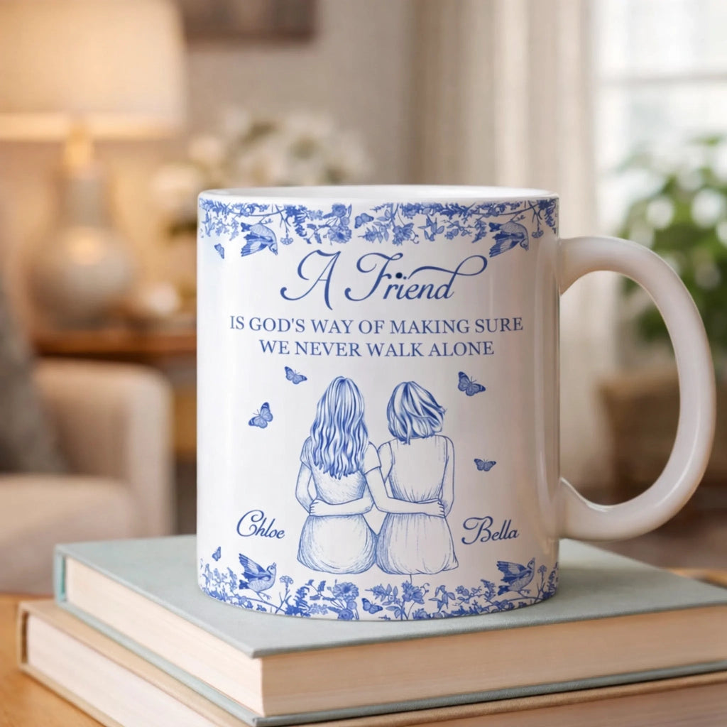 personalized design friend god way mug ceramic