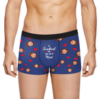 personalized face photo mens underwear soft stretch comfort gift for boyfriend