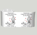 Personalized Funny Mug – "Sometimes I Want To Punch You In The Face, Other Times I Want To Sit On It" – Custom Coffee Mug for Couples, Girlfriends, Boyfriends, Friends & Family – Humorous Gift for Him & Her 1084015 - DiyGiftly