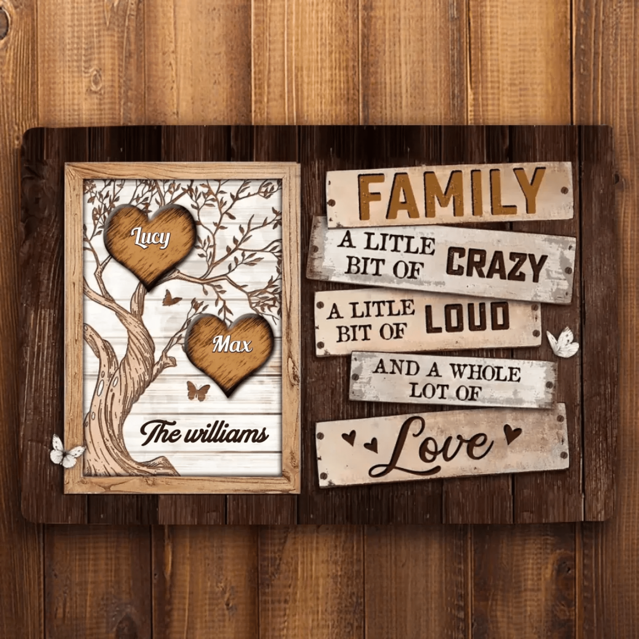 Personalized Gift Family Tree Poste Doormat 716307 - D - DiyGiftly