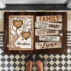 Personalized Gift Family Tree Poste Doormat 716307 - D - DiyGiftly