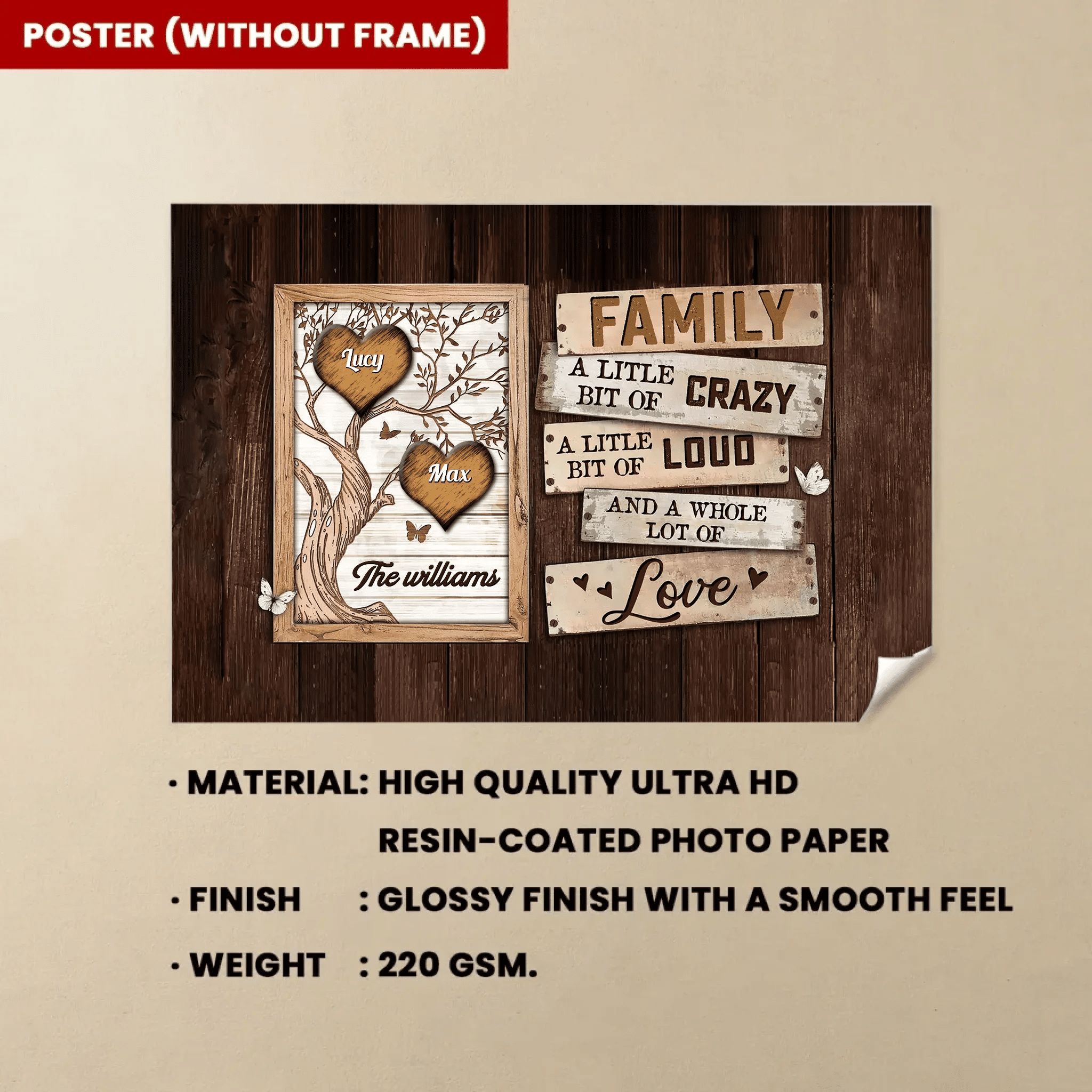 Personalized Gift Family Tree Poster 716307 - 716466 - DiyGiftly