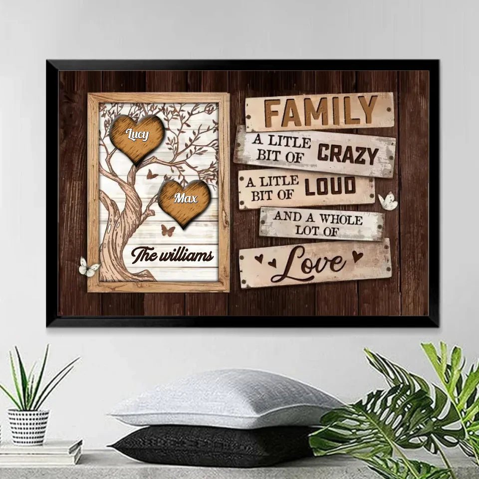 Personalized Gift Family Tree Poster 716307 - 716466 - DiyGiftly