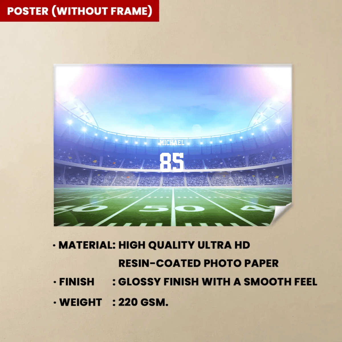 Personalized Gifts, Custom Football Canvas, God Say I Am Canvas, Wall Art For Living Room 740599 - 740618 - DiyGiftly