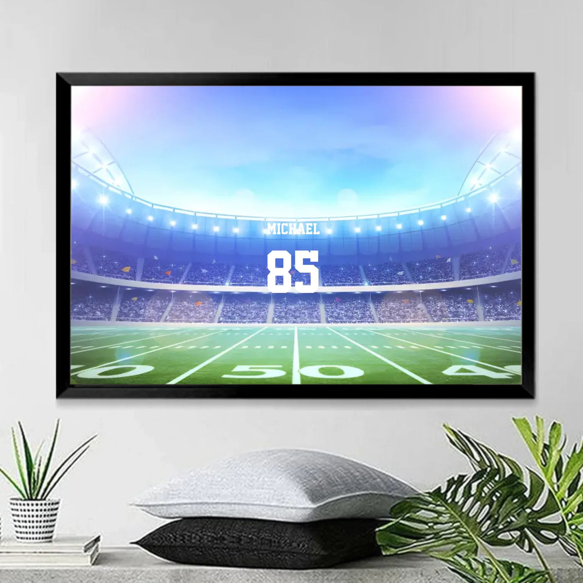 Personalized Gifts, Custom Football Canvas, God Say I Am Canvas, Wall Art For Living Room 740599 - 740618 - DiyGiftly