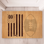 Personalized Gifts For Football Players Mat Print Wall Art 709361 - D - DiyGiftly