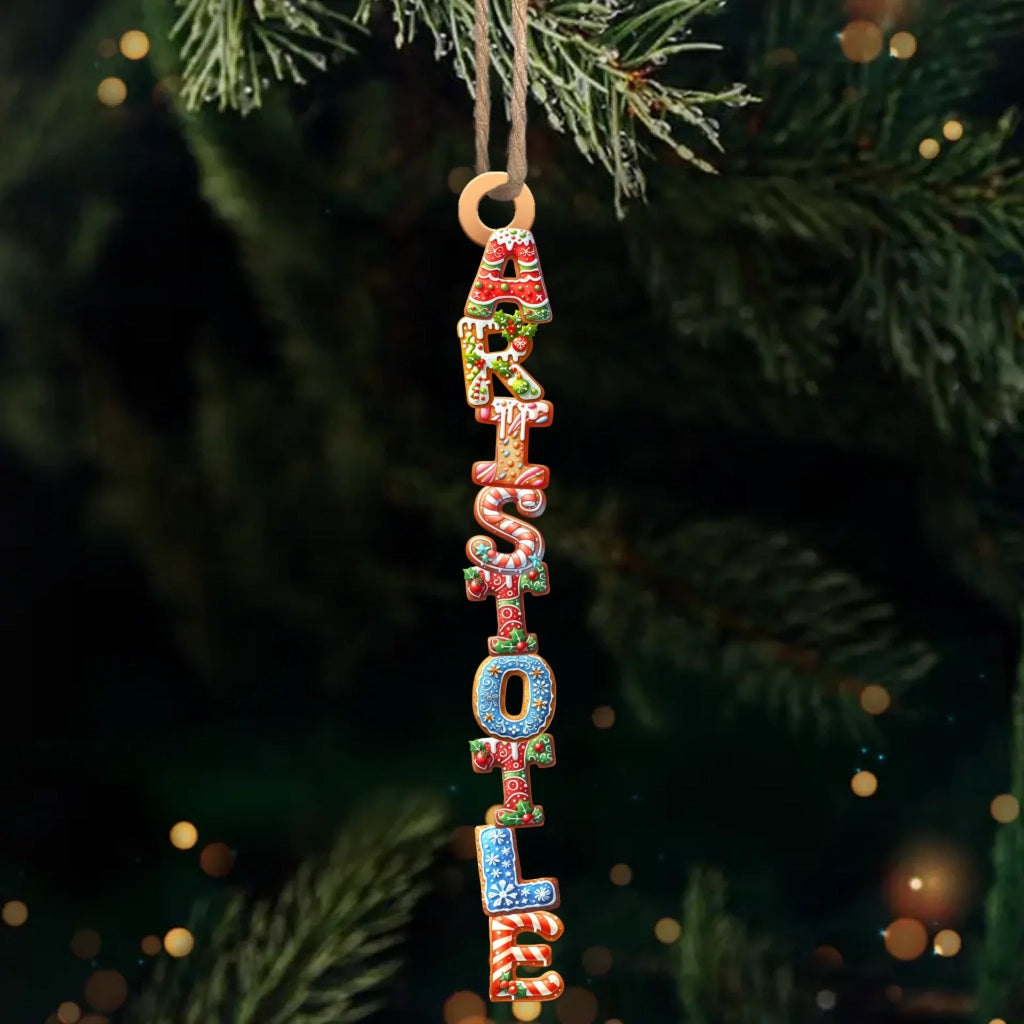 wood wooden ornament gift for daughter