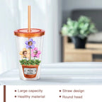 Personalized Grandma Garden Acrylic Insulated Tumbler – Custom Name Flower Cup with Grandkids Names – Gift for Grandma, Nana, Mimi – Mother's Day, Birthday, Family Gift Idea 1032741 - DiyGiftly