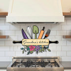 Personalized Grandma's Kitchen Metal Sign – Custom Wall Decor for Kitchen, Dining Room, or Home, Unique Gift 300032 - DiyGiftly