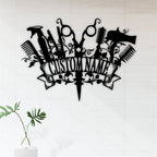 Personalized Hair Salon Metal Sign – Custom Beauty Shop Wall Decor, Unique Hairdresser Gift, Stylish Salon Name Sign for Professional or Home Studio 86455808 - DiyGiftly