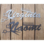 Personalized Hairdresser Metal Sign – Custom Barber & Stylist Wall Art, Salon Decoration, Unique Gift for Hairdressers & Beauty Studio 50965760 - DiyGiftly