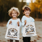 Personalized Happy Halloween Creep It Real Treat Bag Ghost Spooky Skeleton Pumpkin Tote Bag Home Decoration Halloween Gift for Family Friends 38431488 - DiyGiftly