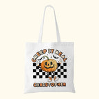 Personalized Happy Halloween Creep It Real Treat Bag Ghost Spooky Skeleton Pumpkin Tote Bag Home Decoration Halloween Gift for Family Friends 38431488 - DiyGiftly