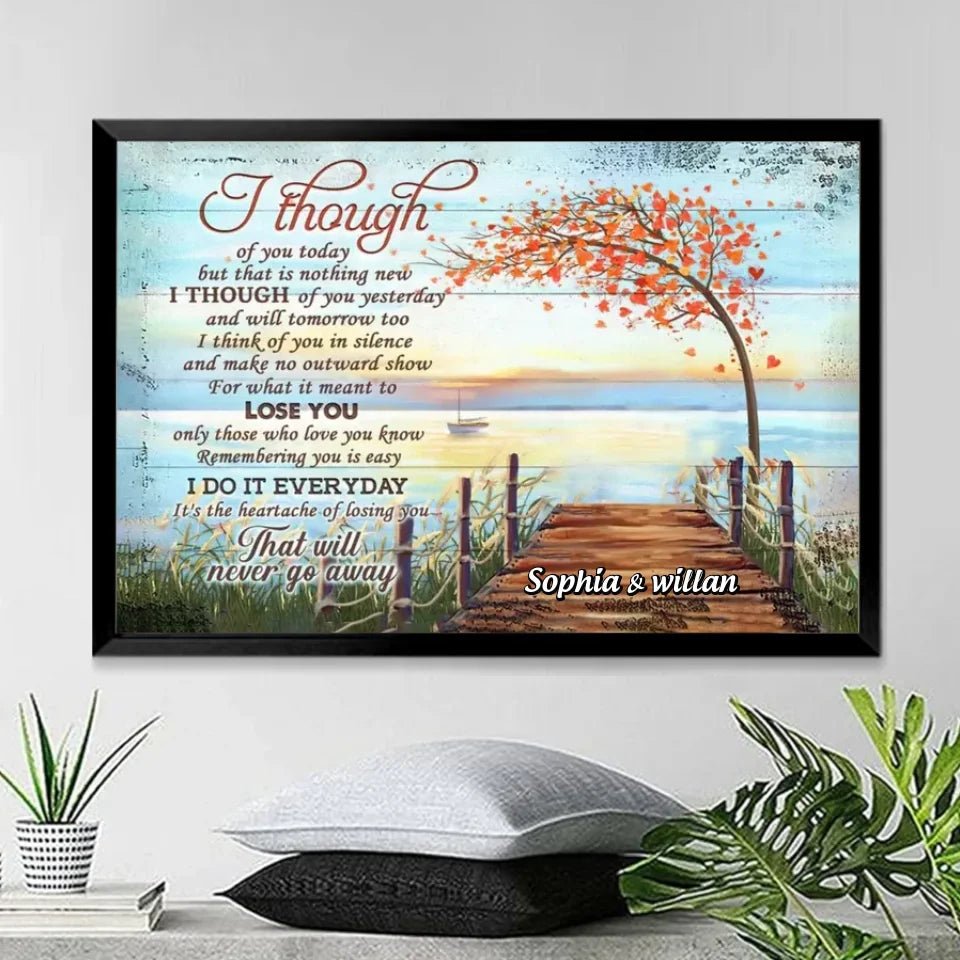 wooden canvas personalized photo home remembrance poster and canvas