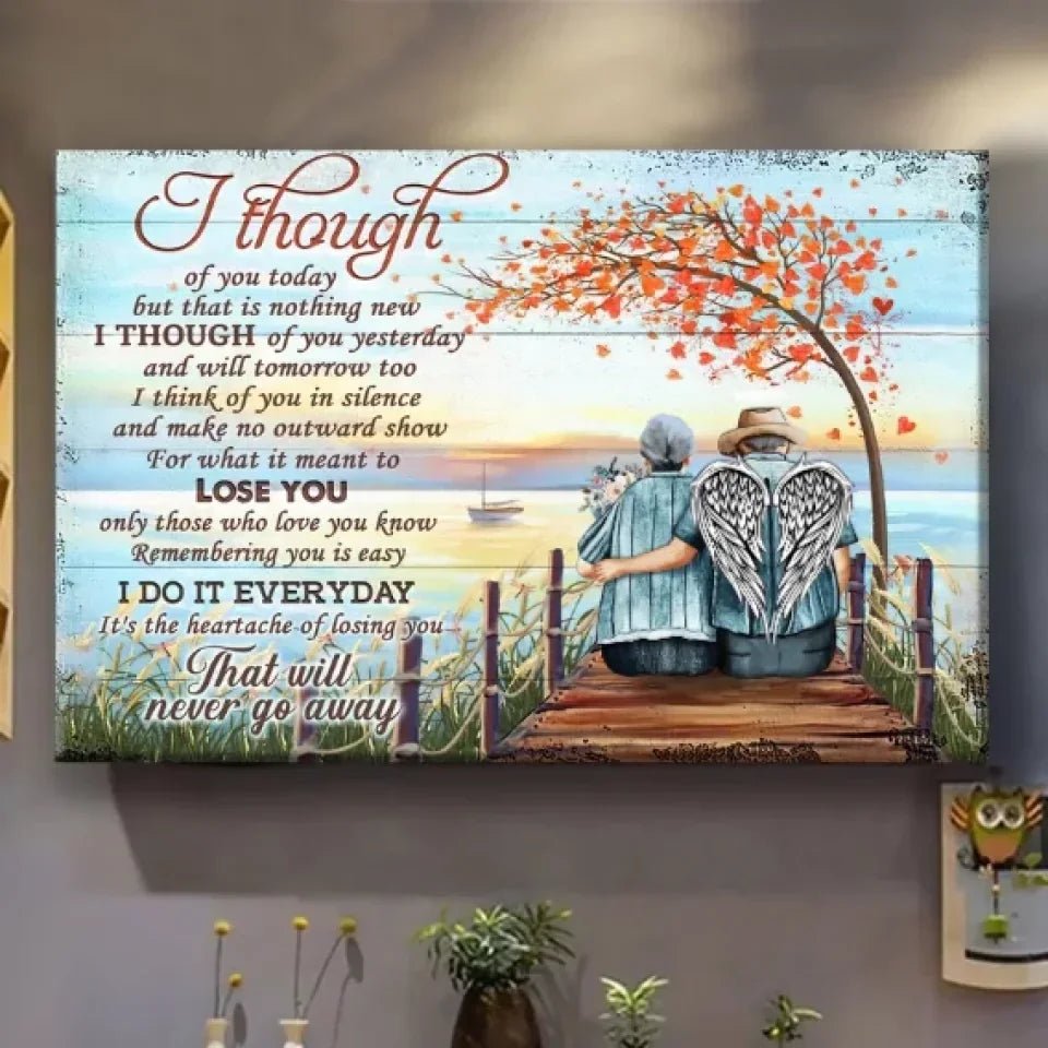 canvas personalized photo wooden memorial keepsake poster and canvas