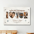 Personalized I Love You Photo Collage Canvas, Custom Anniversary Picture Collage, Wedding Gift 745967 - 745997 - DiyGiftly