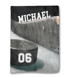 Personalized Ice Hockey Blanket Gift 748328 - DiyGiftly