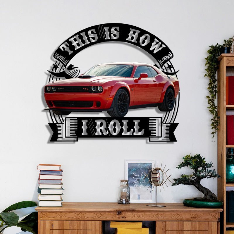 Personalized "I'm Not Old, I'm Classic" Car Photo Metal Sign – Custom Vintage Vehicle Wall Decor, Unique Gift for Car Lovers, Garage or Man Cave Decoration 56830720 - DiyGiftly