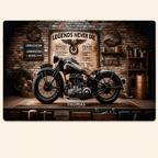 Personalized Legends Never Die Biker Rectangle Metal Sign – Gift For Biker 747898 - 747900 - DiyGiftly