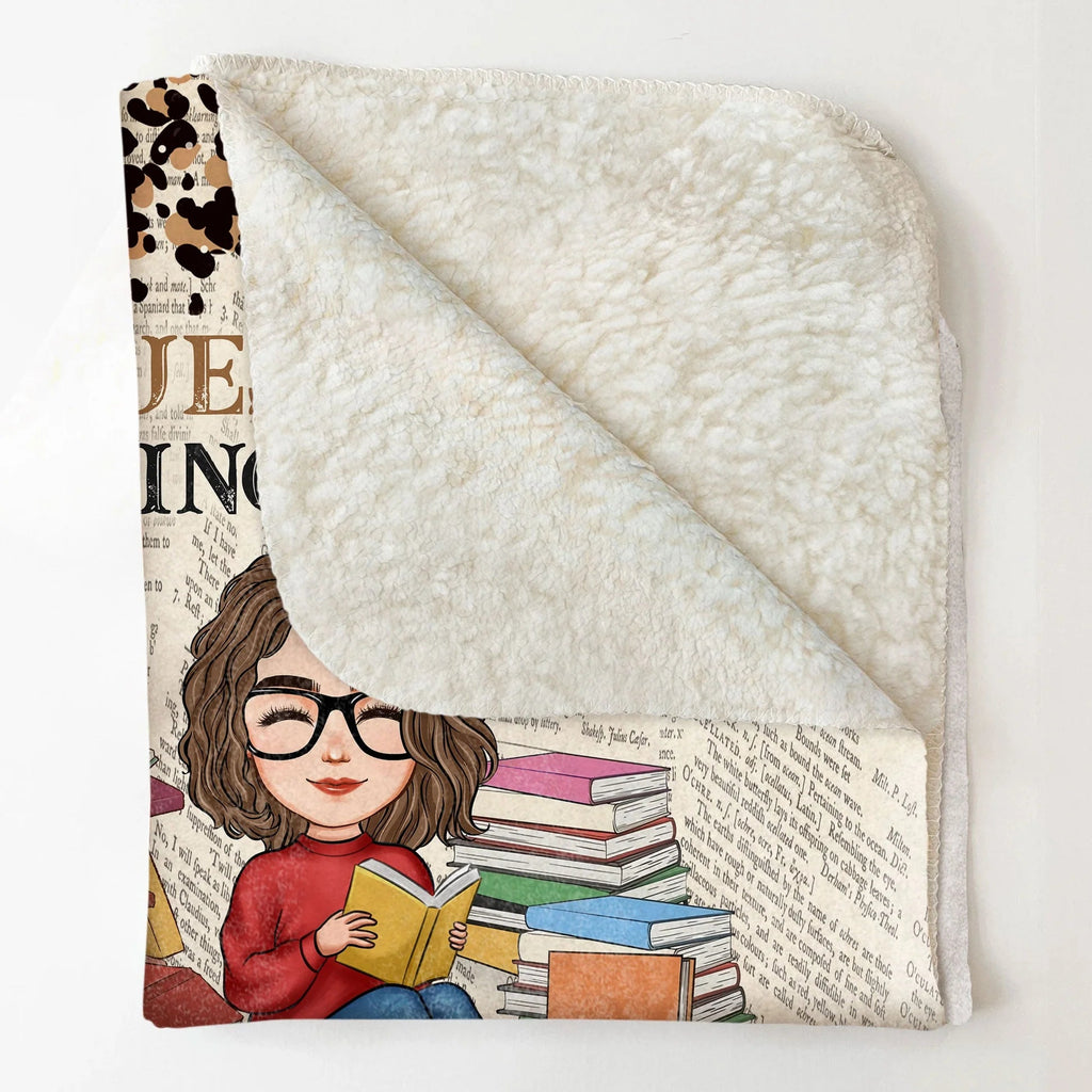 Personalized Literary Blanket - Cuddle Up with Your Name, Favorite Author’s Signature & Book - Inspired Prints, Finding Solace in Warmth & Stories 15086080 - DiyGiftly