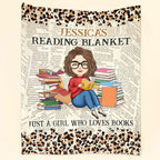 Personalized Literary Blanket - Cuddle Up with Your Name, Favorite Author’s Signature & Book - Inspired Prints, Finding Solace in Warmth & Stories 15086080 - DiyGiftly