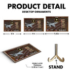 Personalized Military Service Journey WorldTour Personalized Custom Wooden Plaque - Custom Gift For Veterans 711095 - DiyGiftly