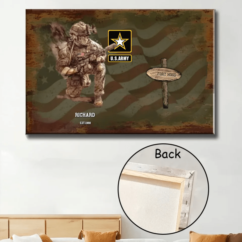 Personalized Military Service Journey WorldTour Poster - Custom Gift For Veterans 711095 - 711243 - DiyGiftly