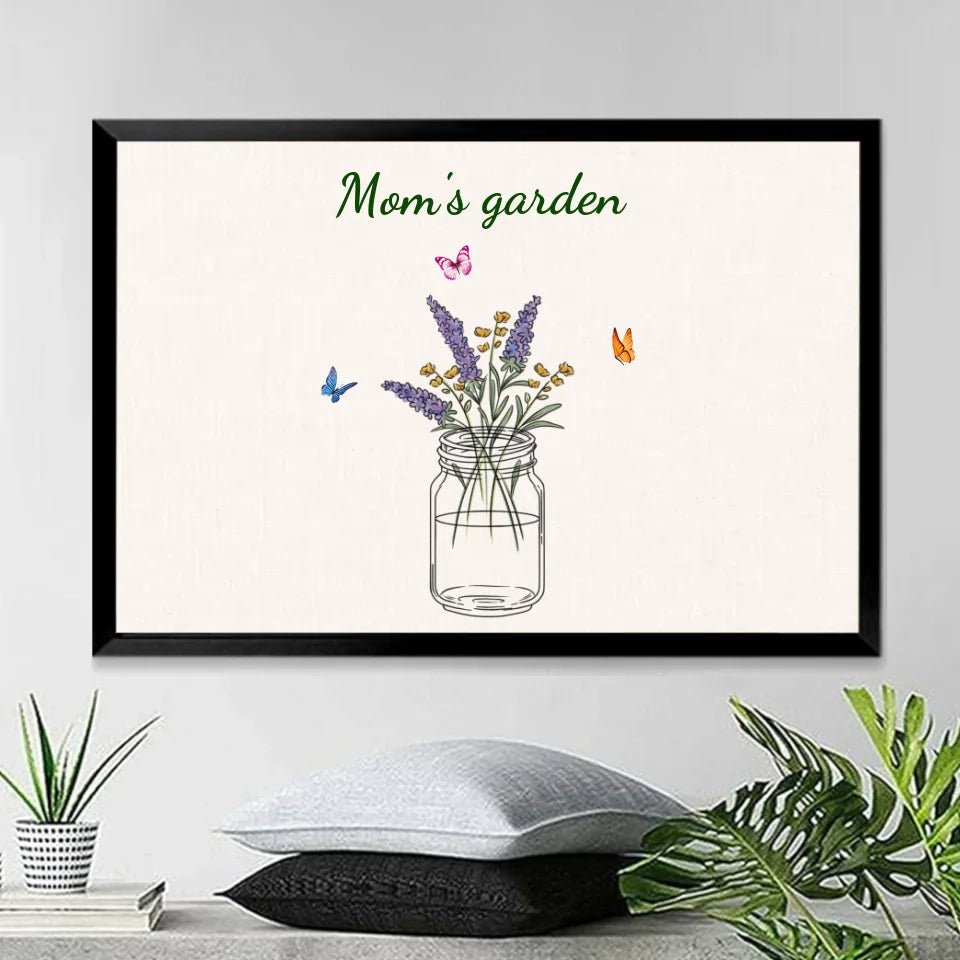 Personalized Mom's Garden Canvas 722879 - 723998 - DiyGiftly