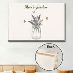 Personalized Mom's Garden Canvas 722879 - 723998 - DiyGiftly